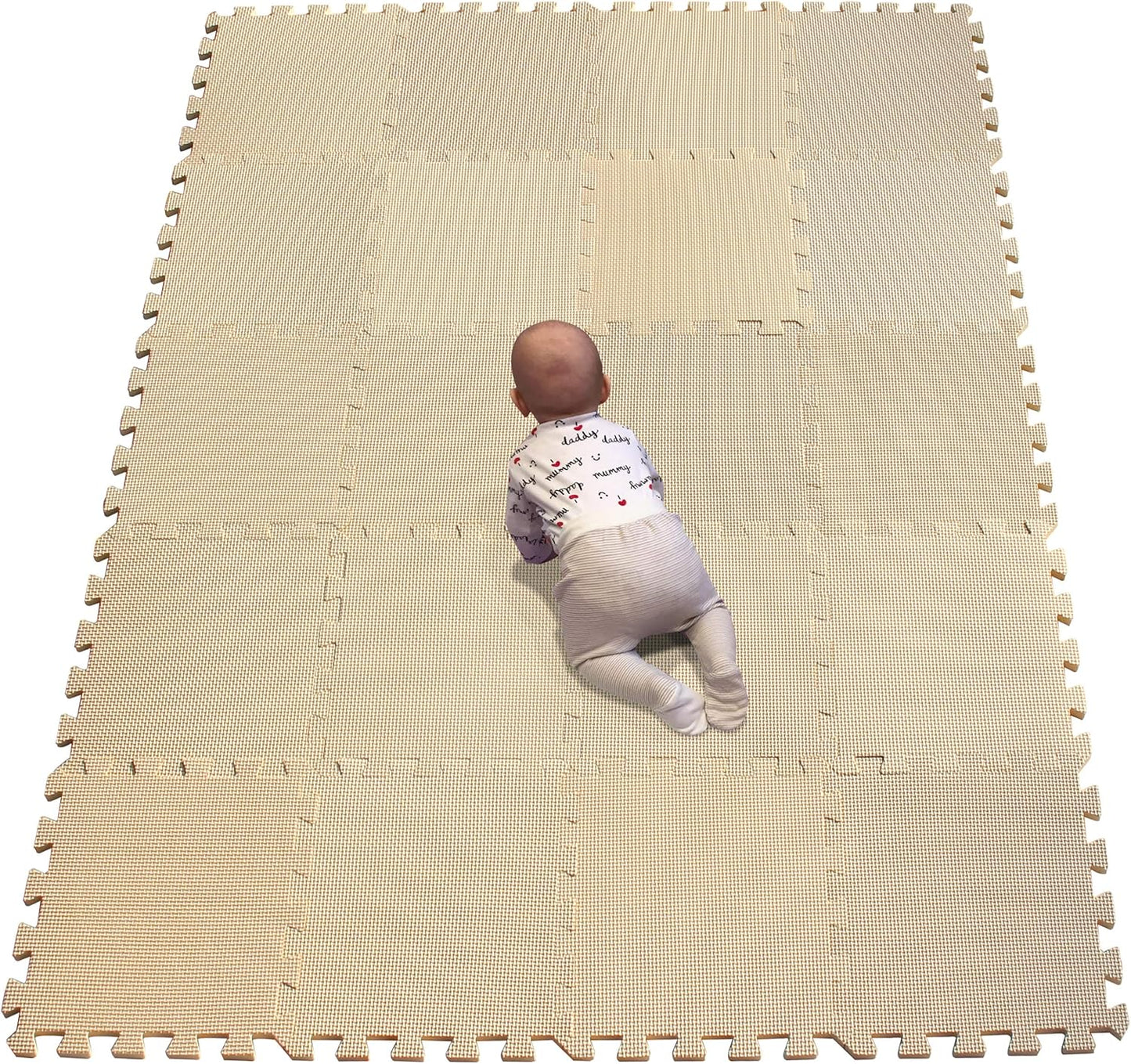 YIMINYUER Baby Playmat - Soft EVA Foam Jigsaw Puzzle Mat