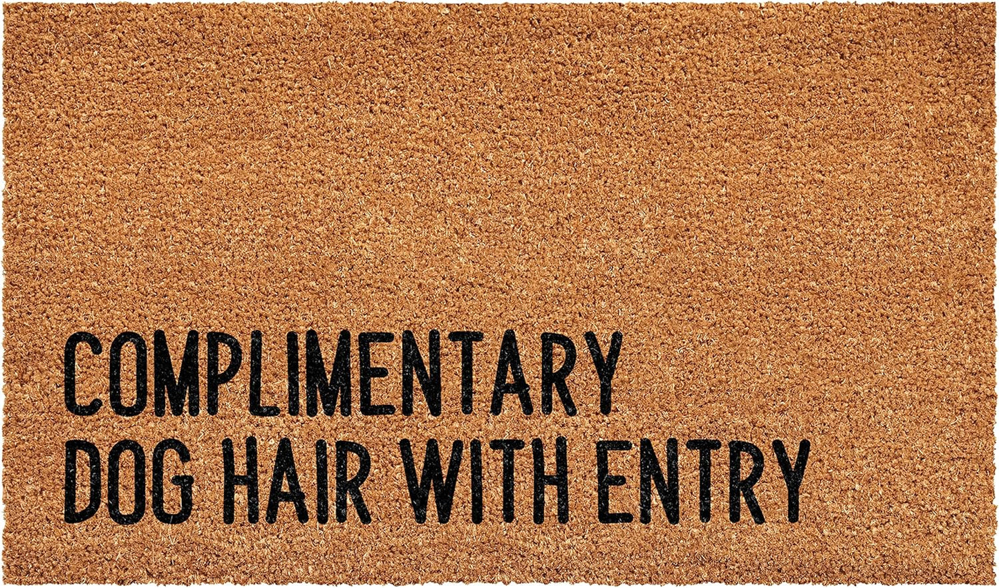 Calloway Mills Complimentary Dog Hair Doormat for All Seasons