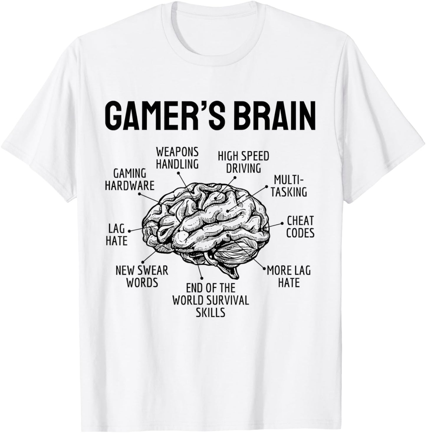 Ultimate Gamer's Brain Tee