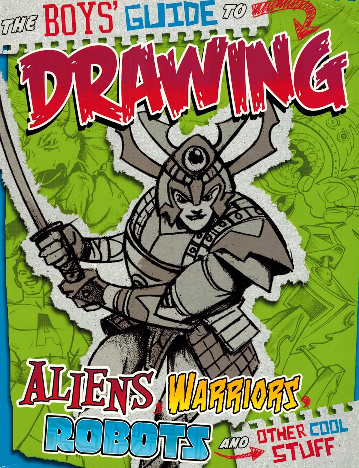Boys' Alien Drawing Guide