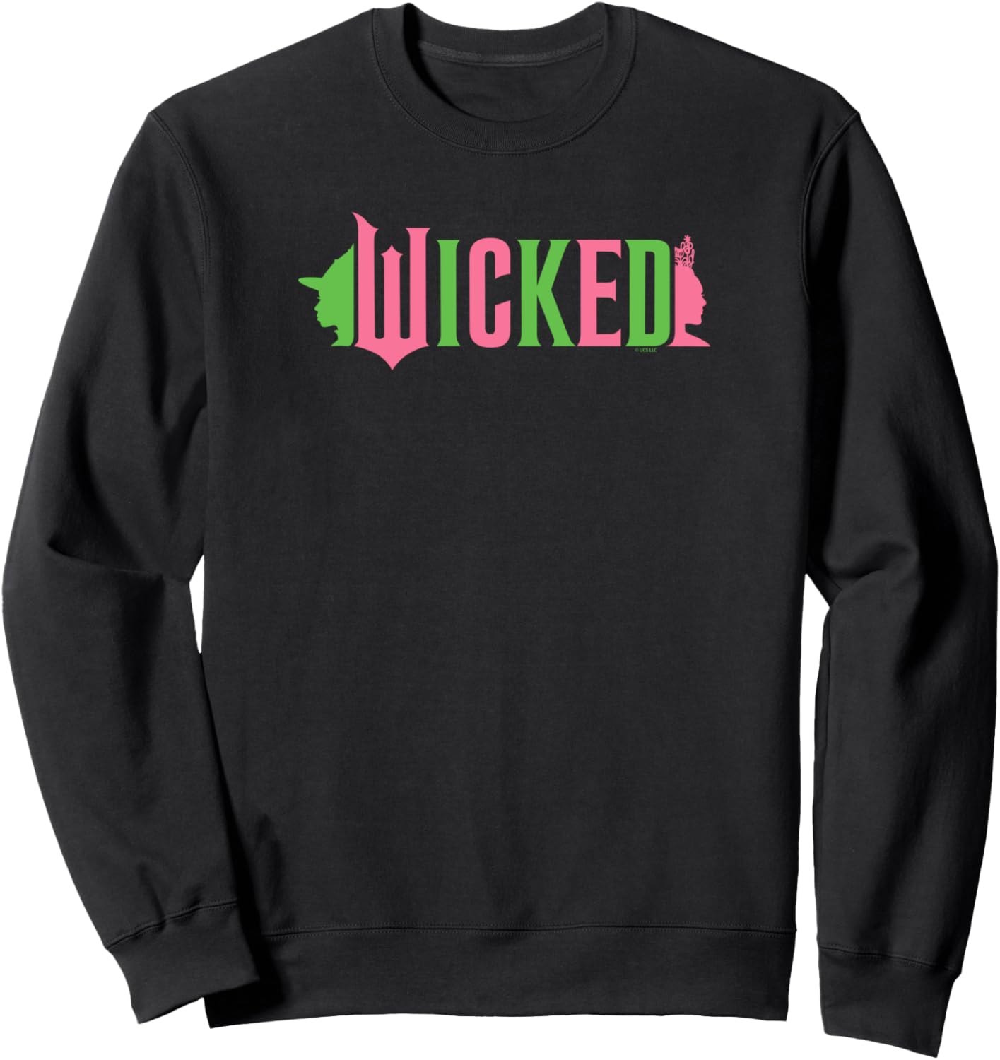 Pink & Green Sweatshirt: Wickedly Trendy Style