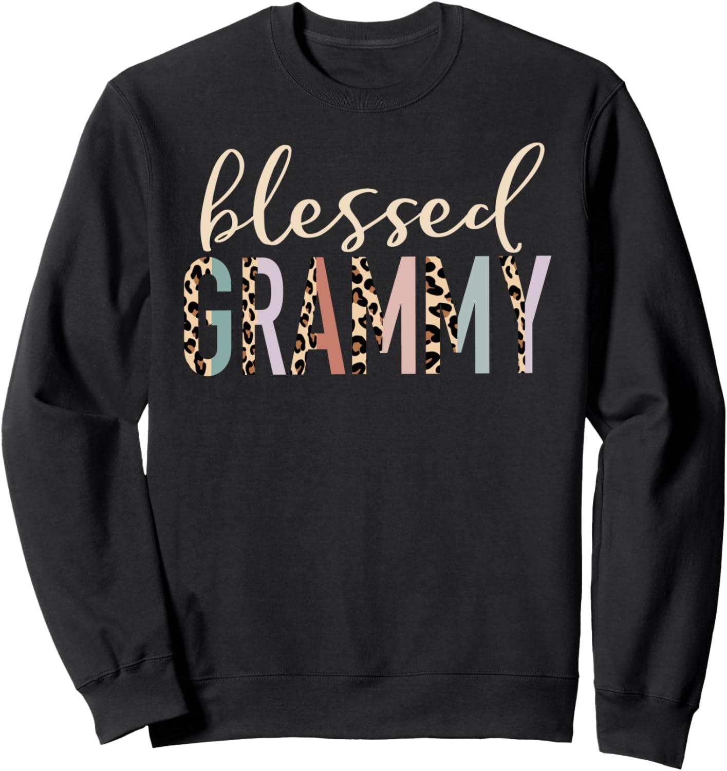 Blessed Grammy Leopard Print Gift