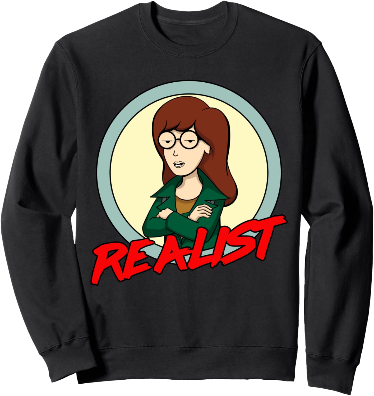 Daria Morgendorffer Sweatshirt - The Realist Daria Design