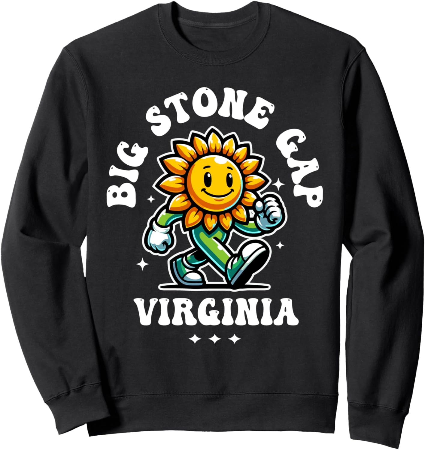 Big Stone Gap Virginia Sunflower Sweatshirt