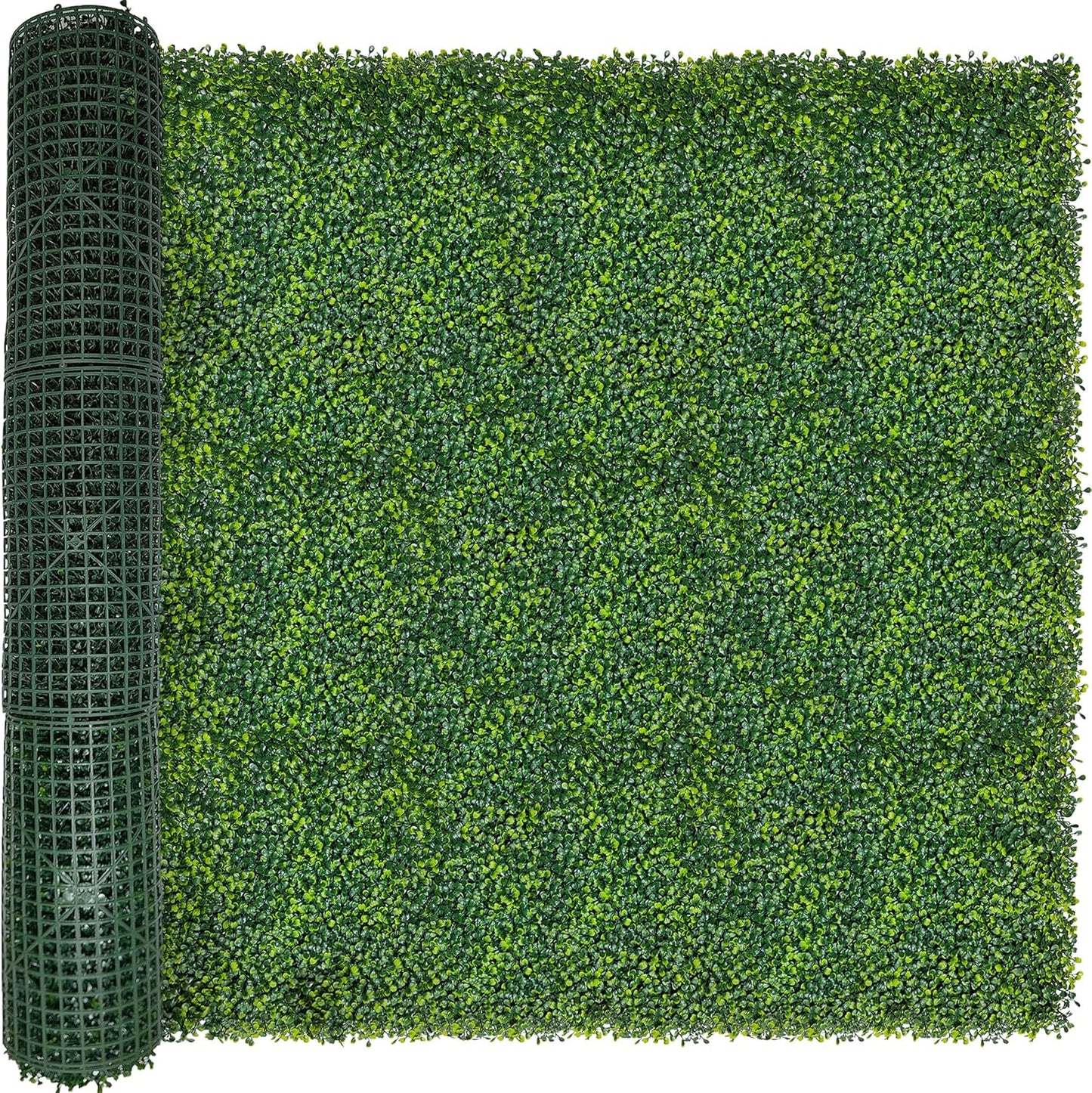 Artificial Boxwood Roll Panels for Indoor Outdoor Privacy Decor