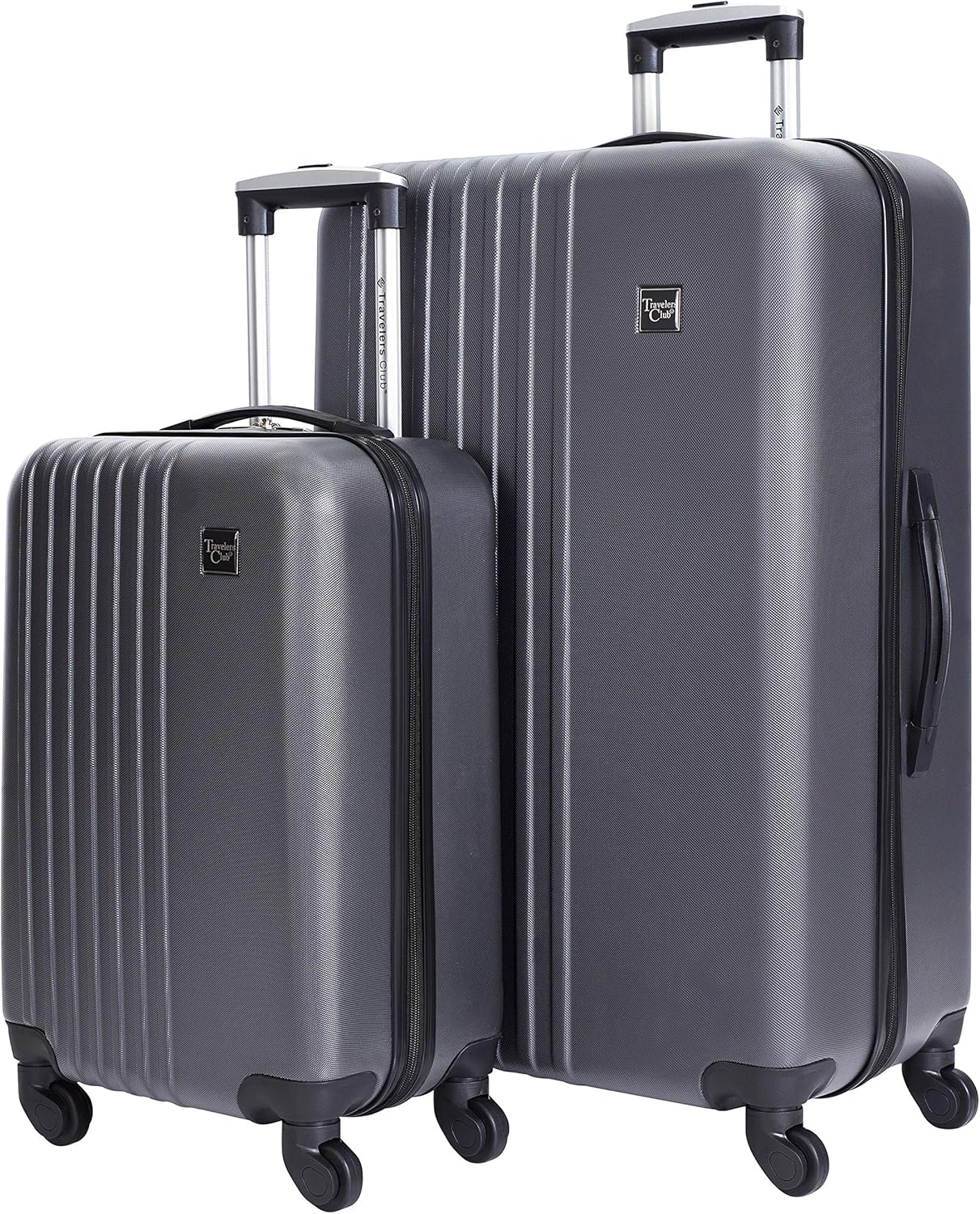 Travelers Club Cosmo Hardside Spinner Luggage Set for Easy Travel