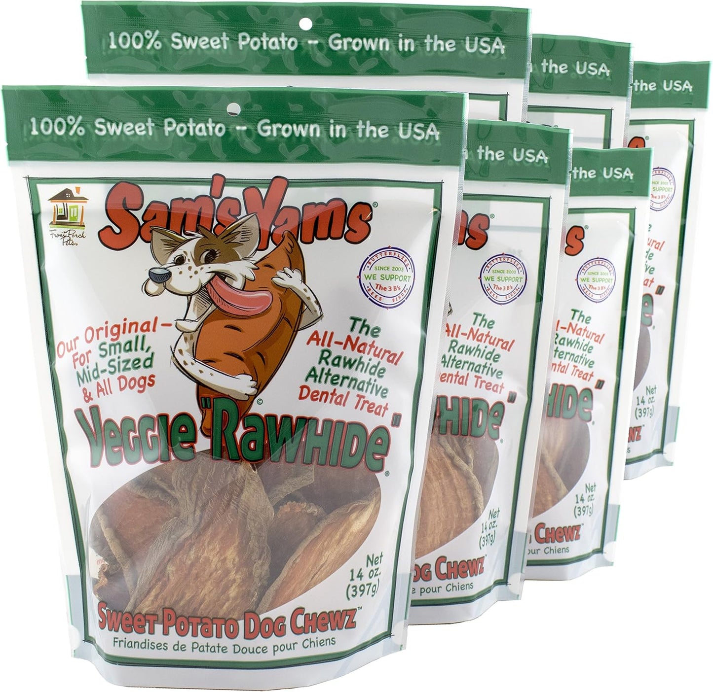 Sweet Potato Dog Chewz - Healthy Treats for All Dog Sizes