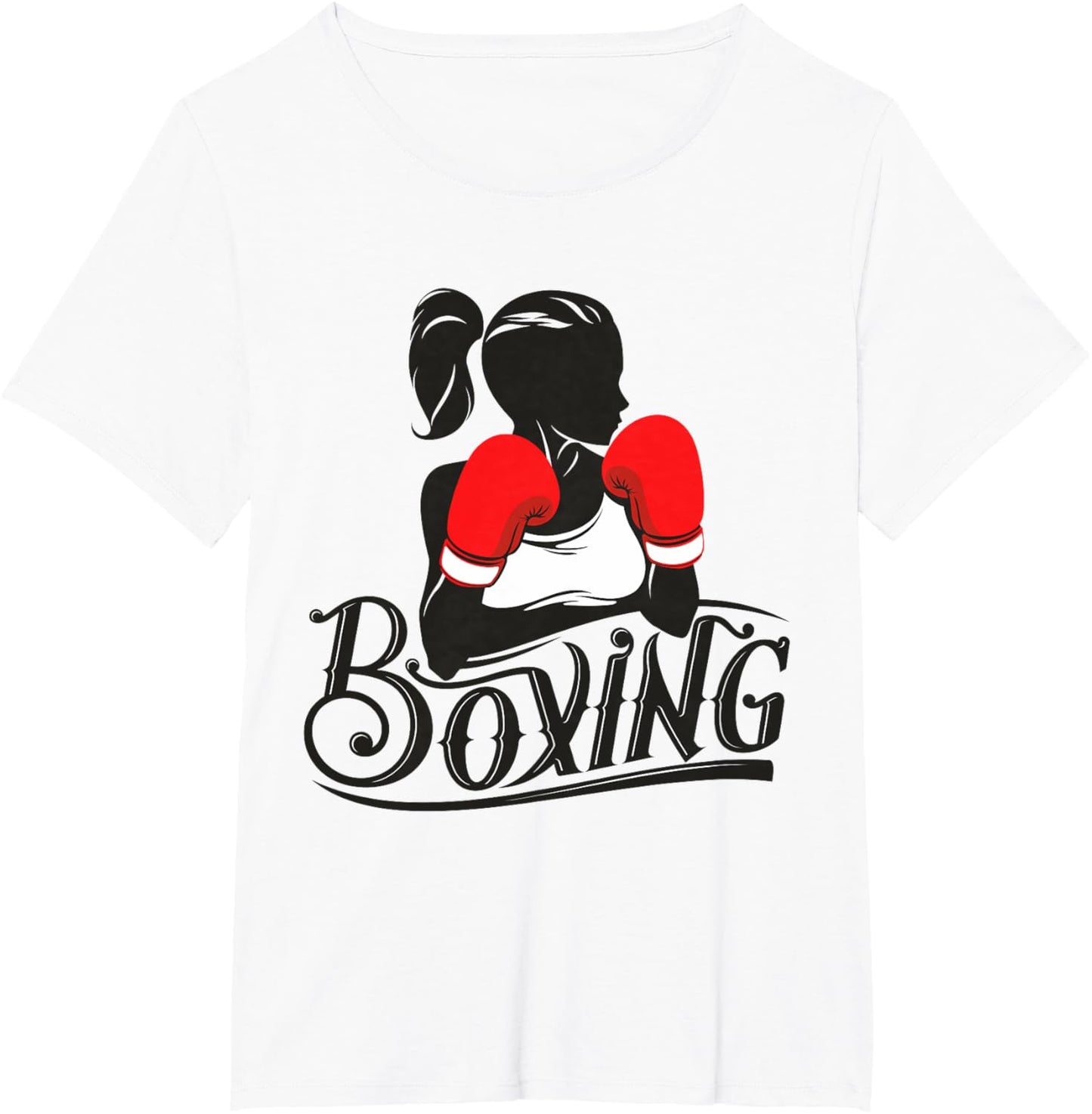 Empower Your Workout with Women's Boxing Tee