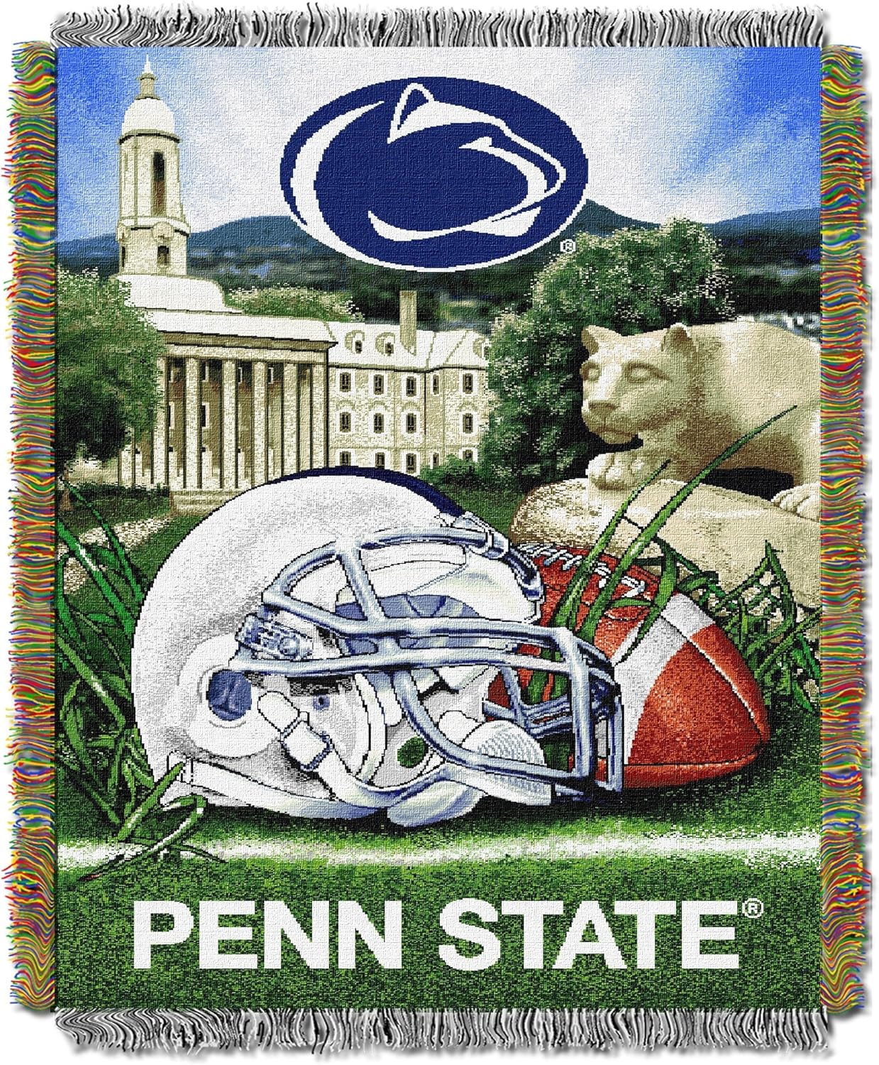 NCAA Home Field Advantage Woven Tapestry Throw Blanket Review