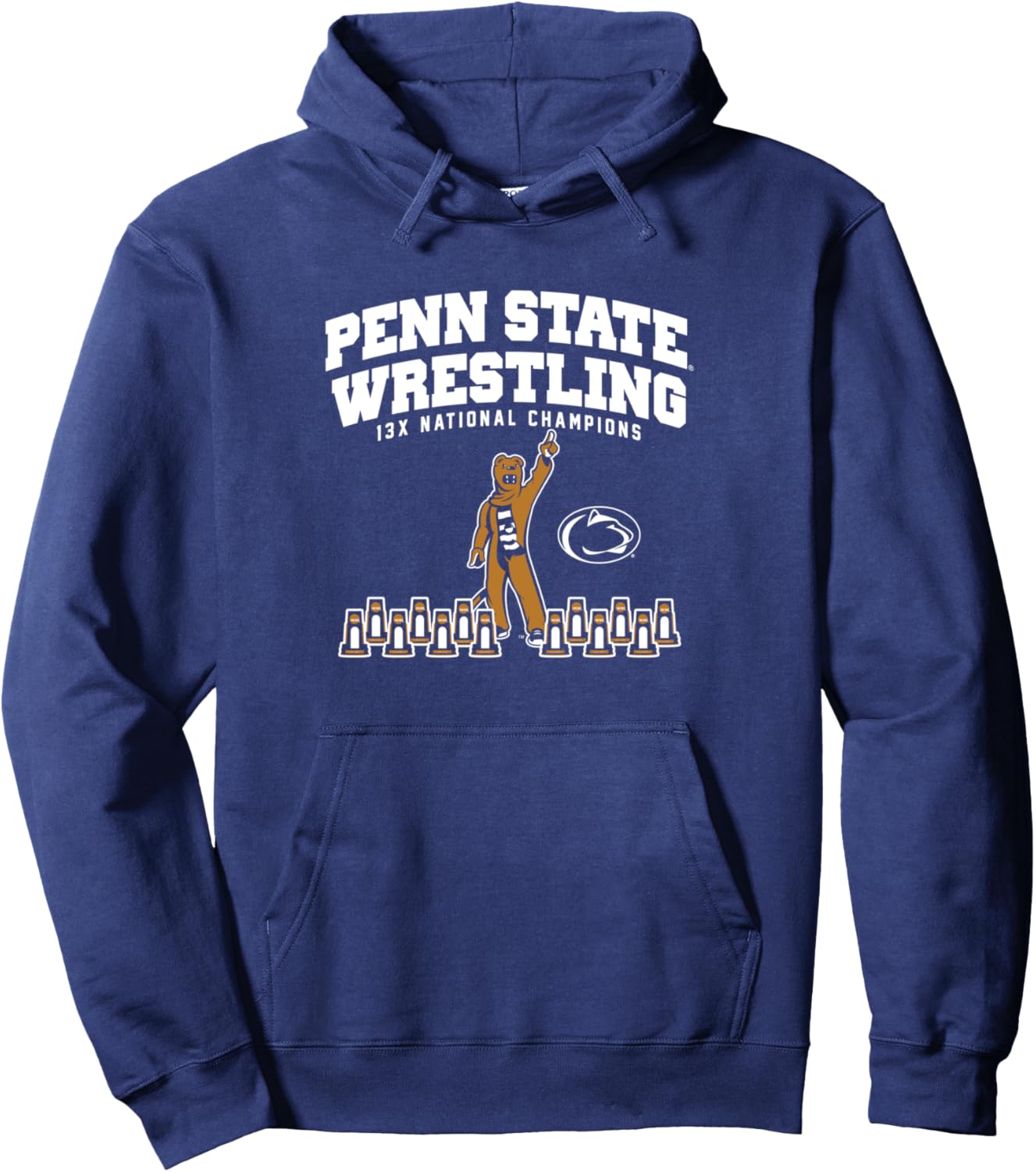 Penn State Wrestling 13x National Champions Hoodie