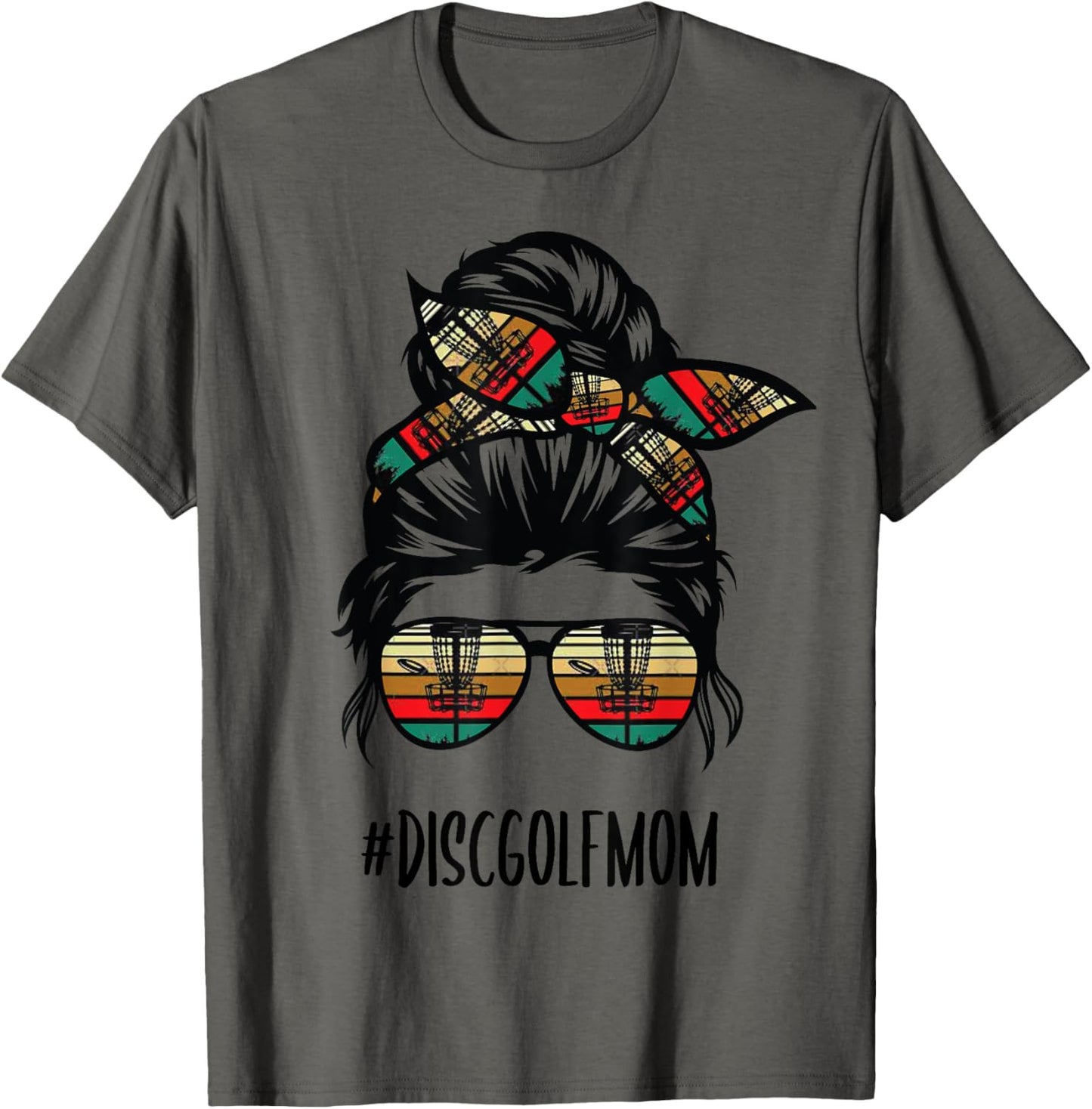 Disc Golf Mom Tee - Effortless Style On The Course!