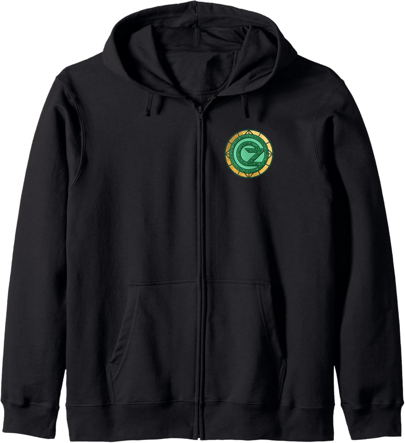 Wicked Emerald City Hoodie: Dual Zip for Easy Wear!
