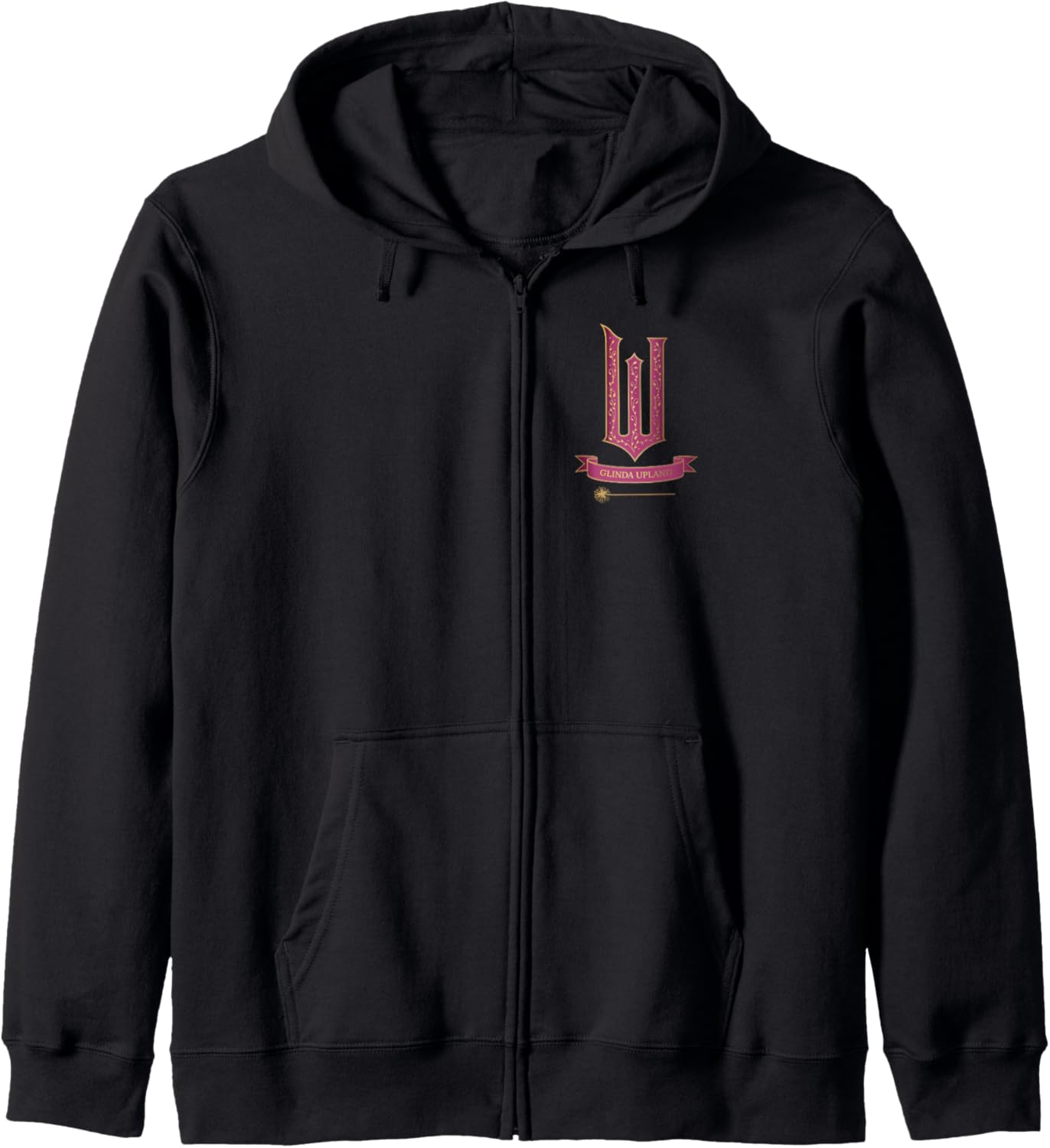 Pink & Gold Glinda Wand Hoodie - Sparkle in Style!