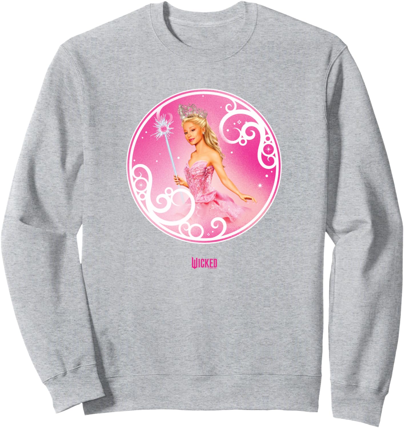 Glinda Bubble Pose Sweatshirt: Wickedly Stylish!