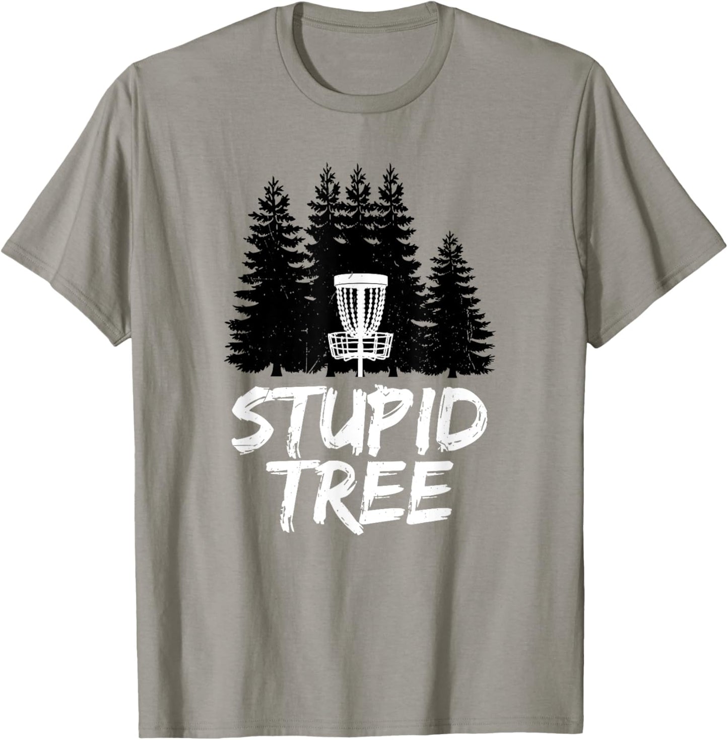 Stupid Tree Disc Golf Tee: Playful Funny Swing