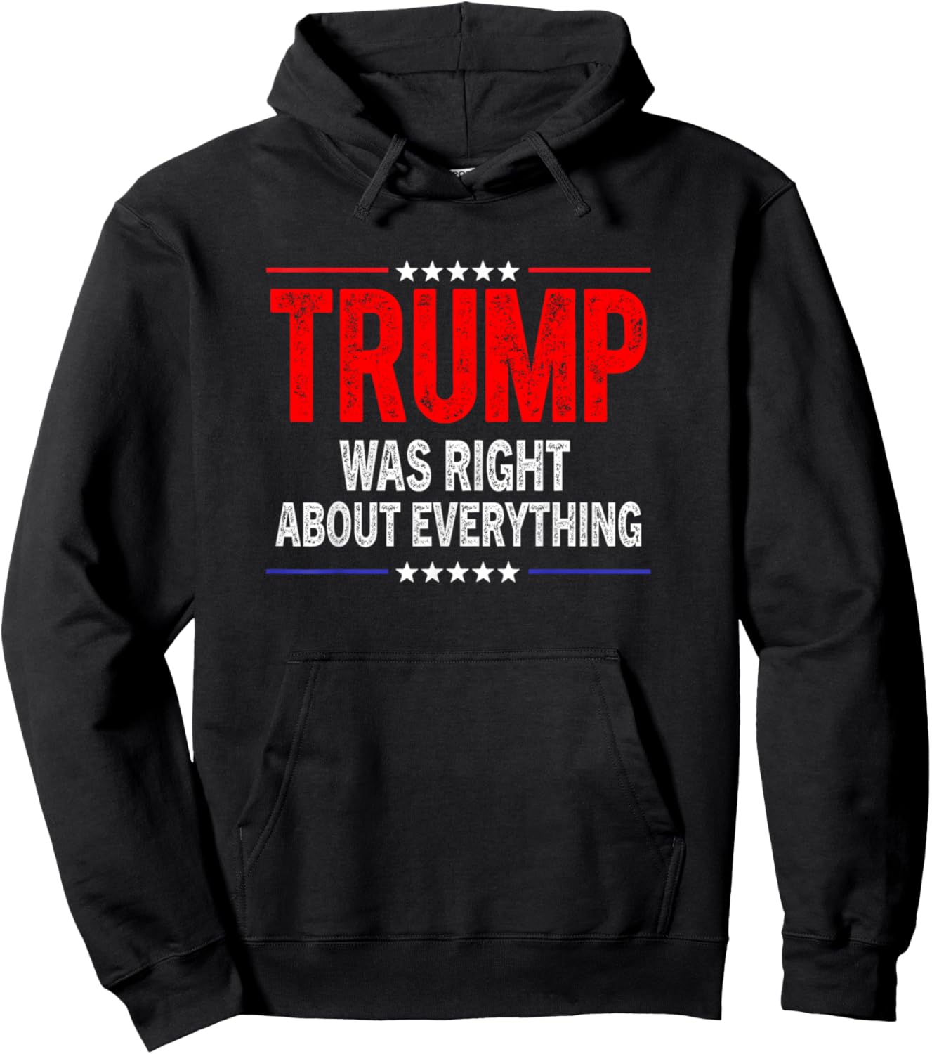 American Funny Pullover Hoodie - Trump Approved!