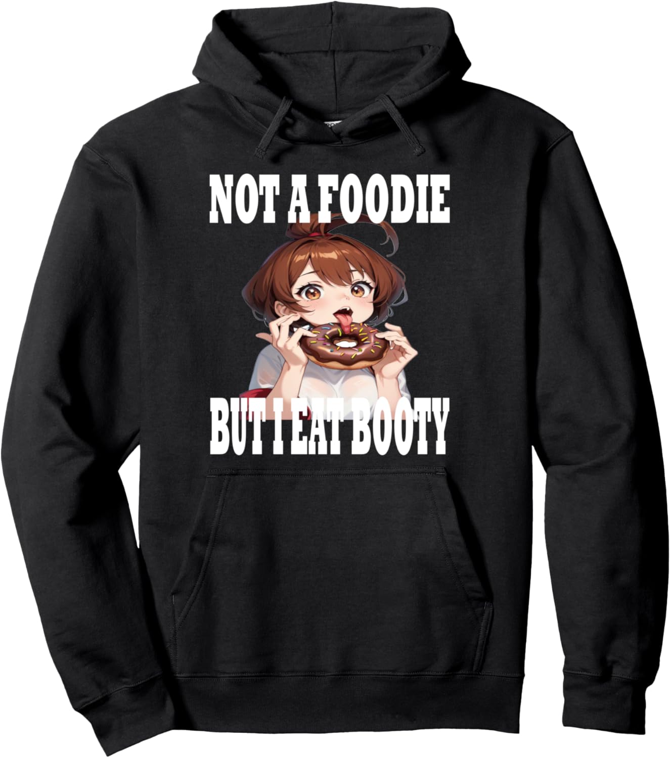 Anime Humor Booty Eater Hoodie