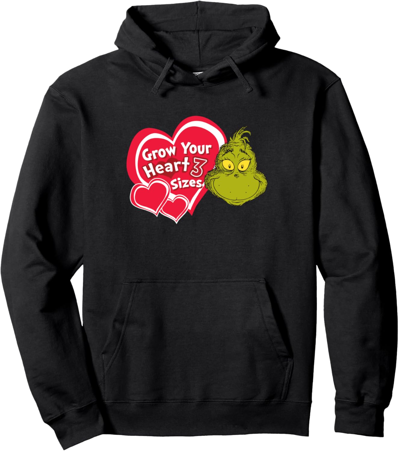 Grinch Heart-Growing Hoodie