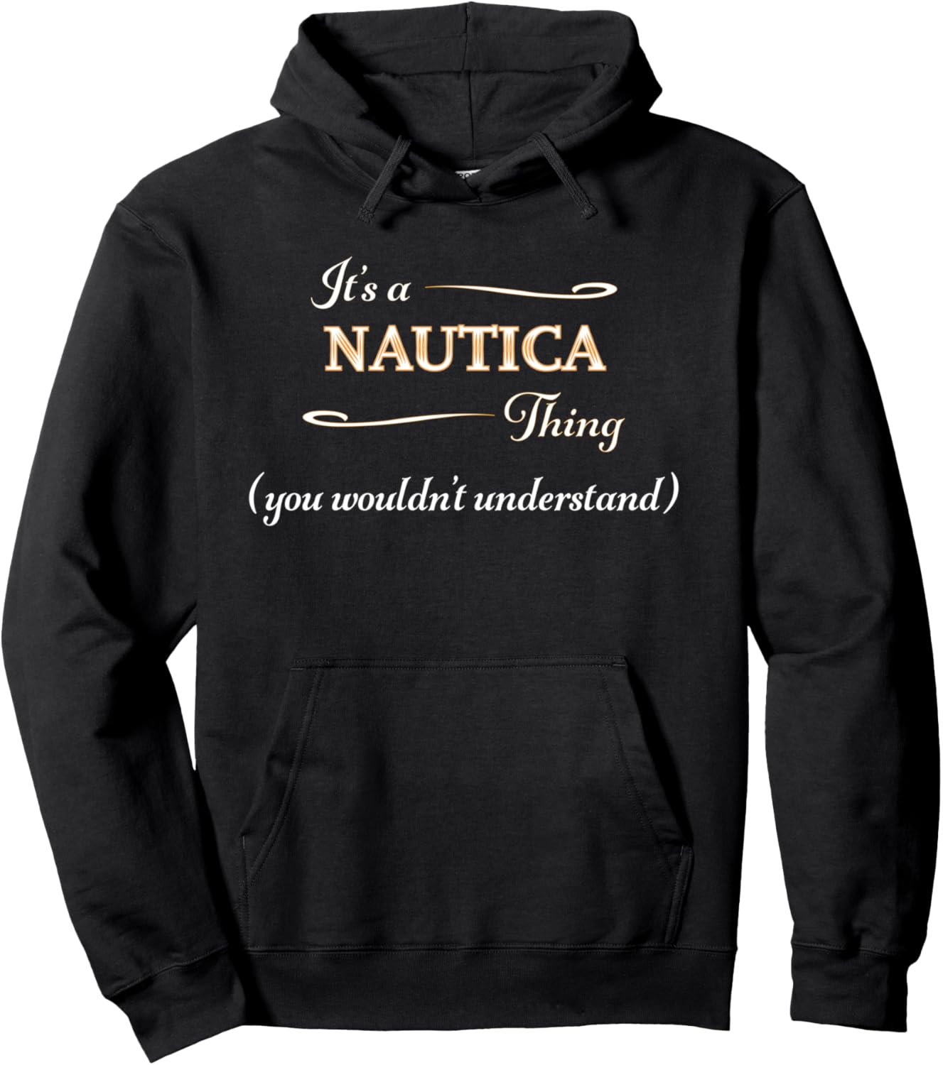 Personalized NAUTICA Pullover Hoodie - Name Gift
