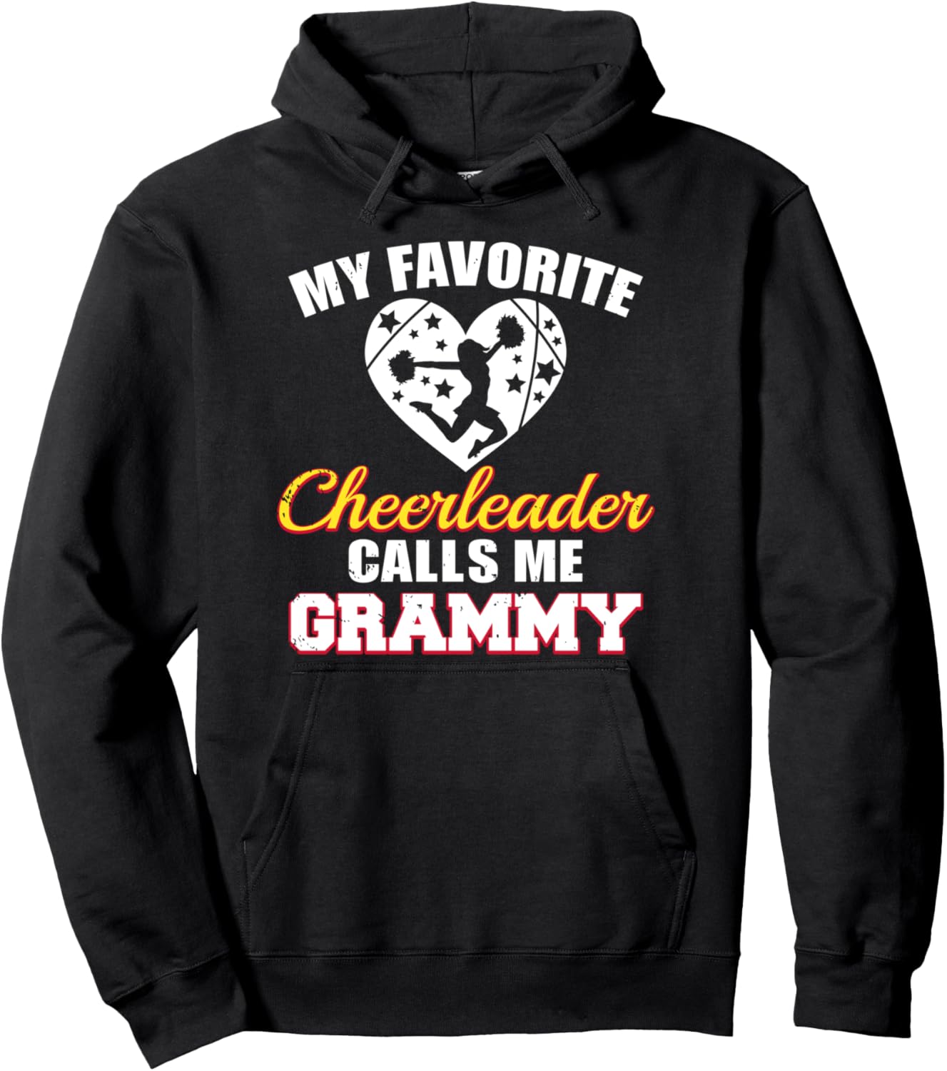 My Favorite Cheerleader Calls Me Grammy Hoodie