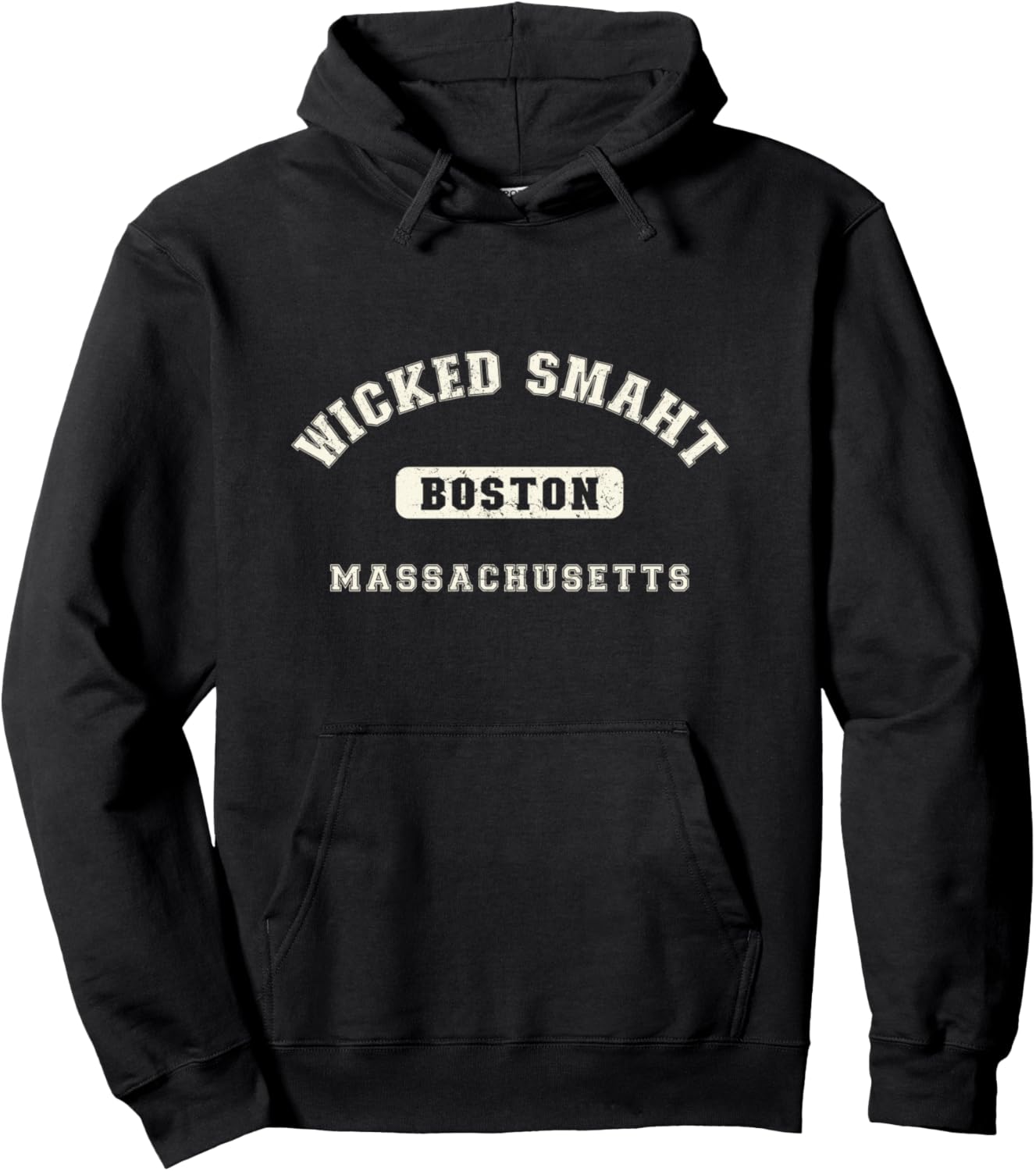 Wicked Smaht Boston Hoodie - Smart & Fun!