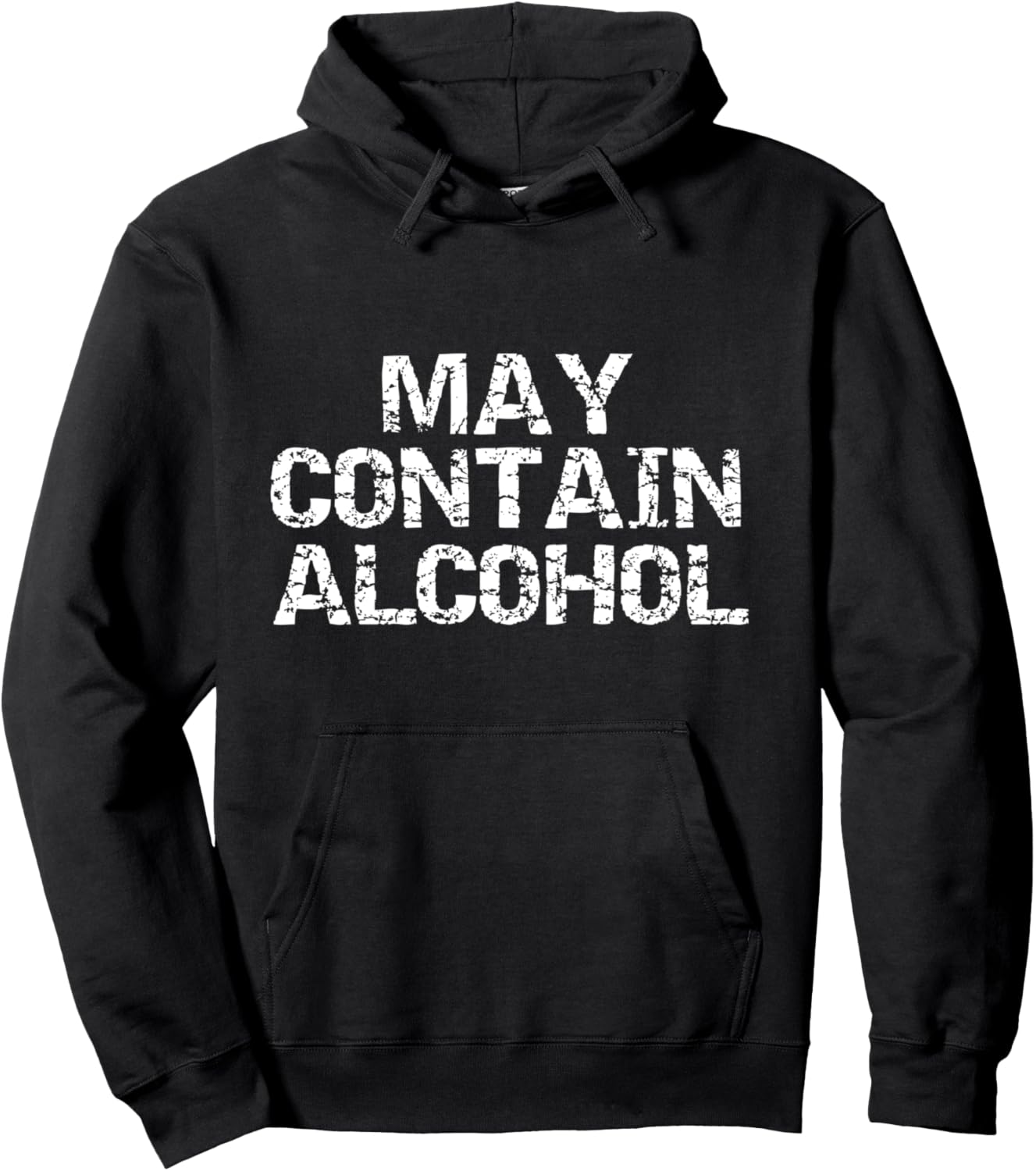 May Contain Alcohol Funny Party Hoodie