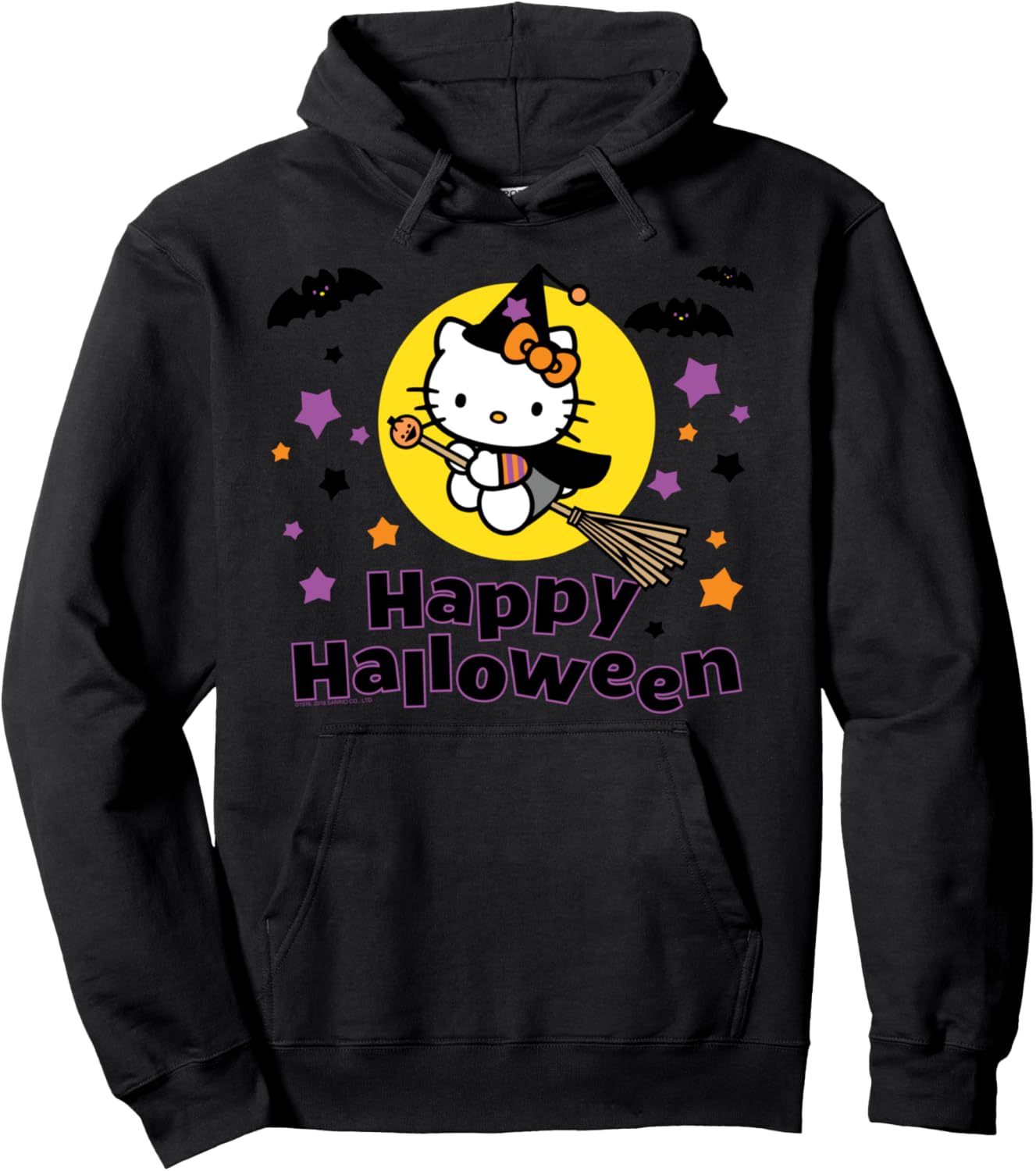 Hello Kitty Happy Halloween Hoodie Pullover for Cozy Comfort