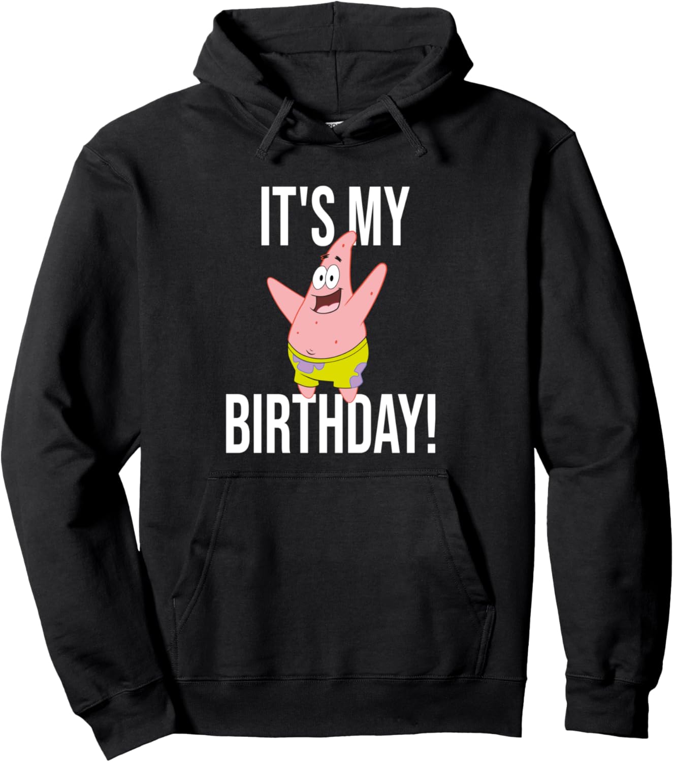 Mademark Patrick Star Birthday Hoodie for Kids and Teens