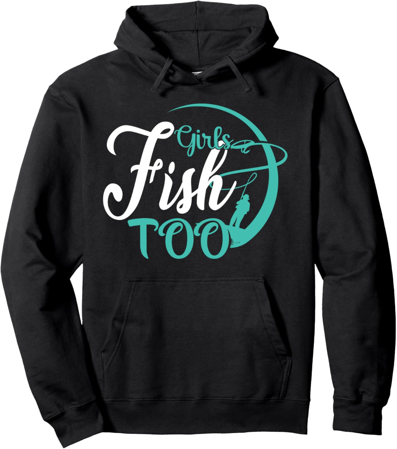 Hot Spot Fishing Pullover: Reel Girls Fish Too!