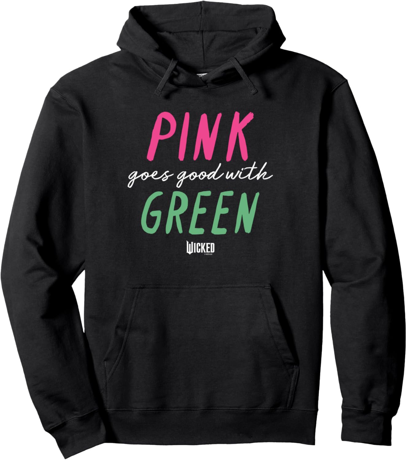 Pink & Green Combo Hoodie - Wicked Style