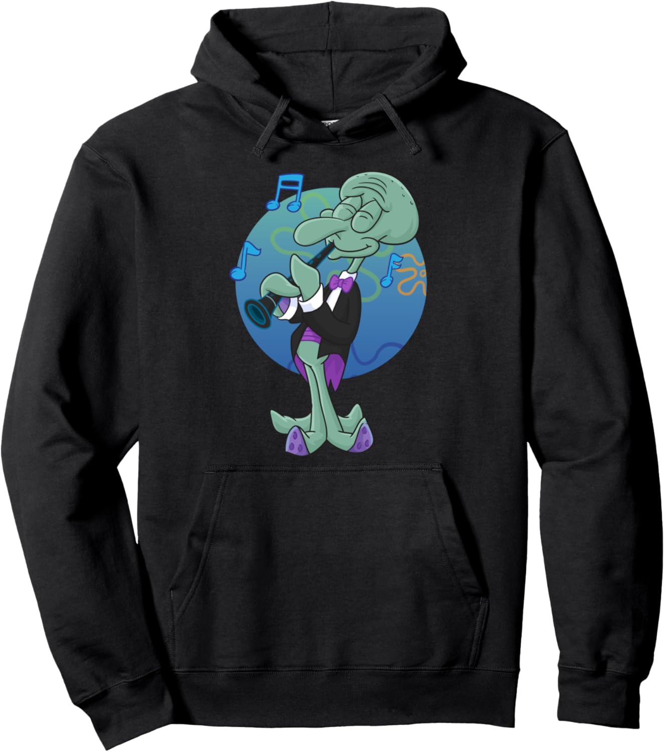 Mademark Squidwards Playing Clarry The Clarinet Hoodie Review
