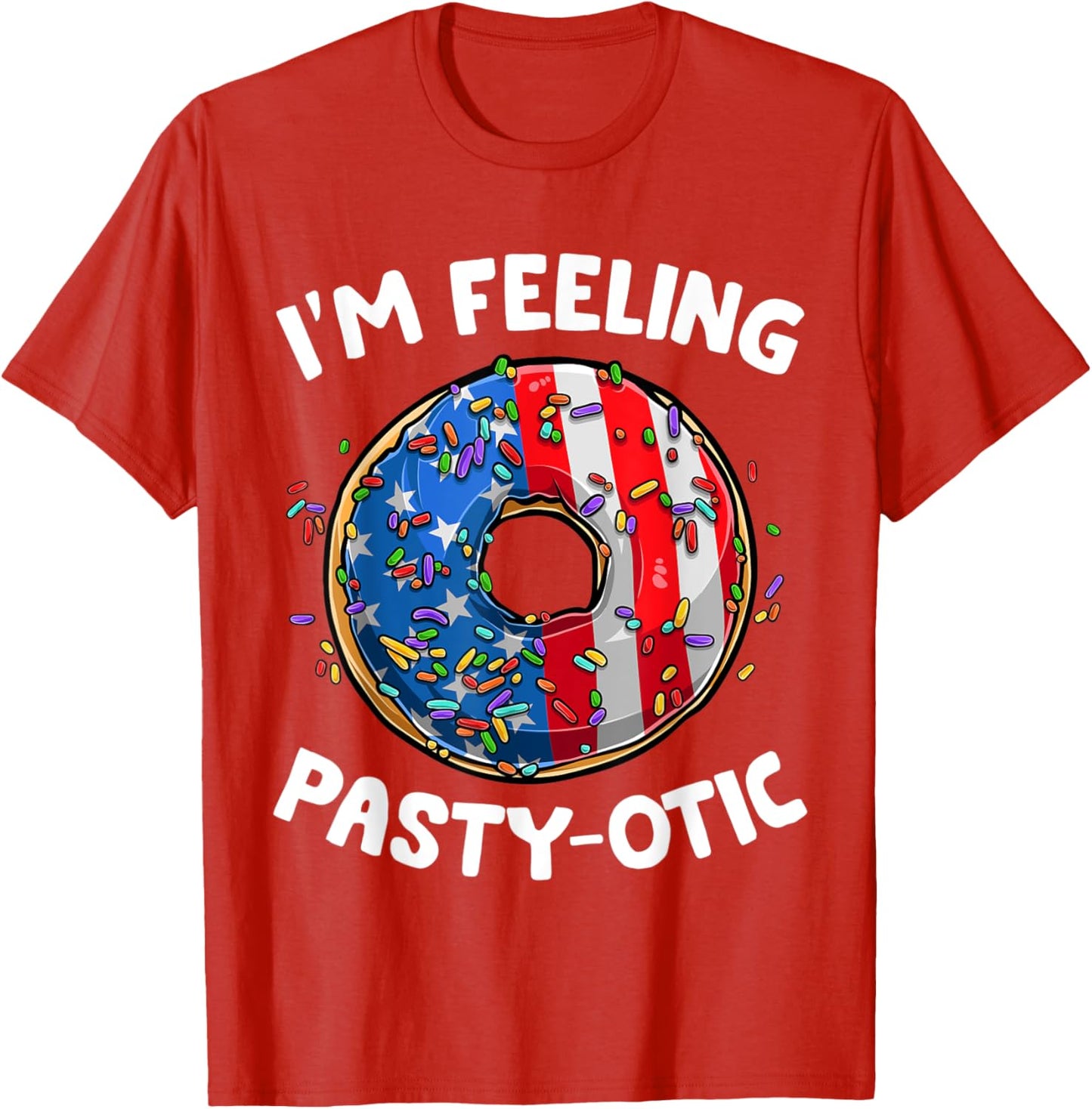 Doughnut Lover's 4th of July Tee