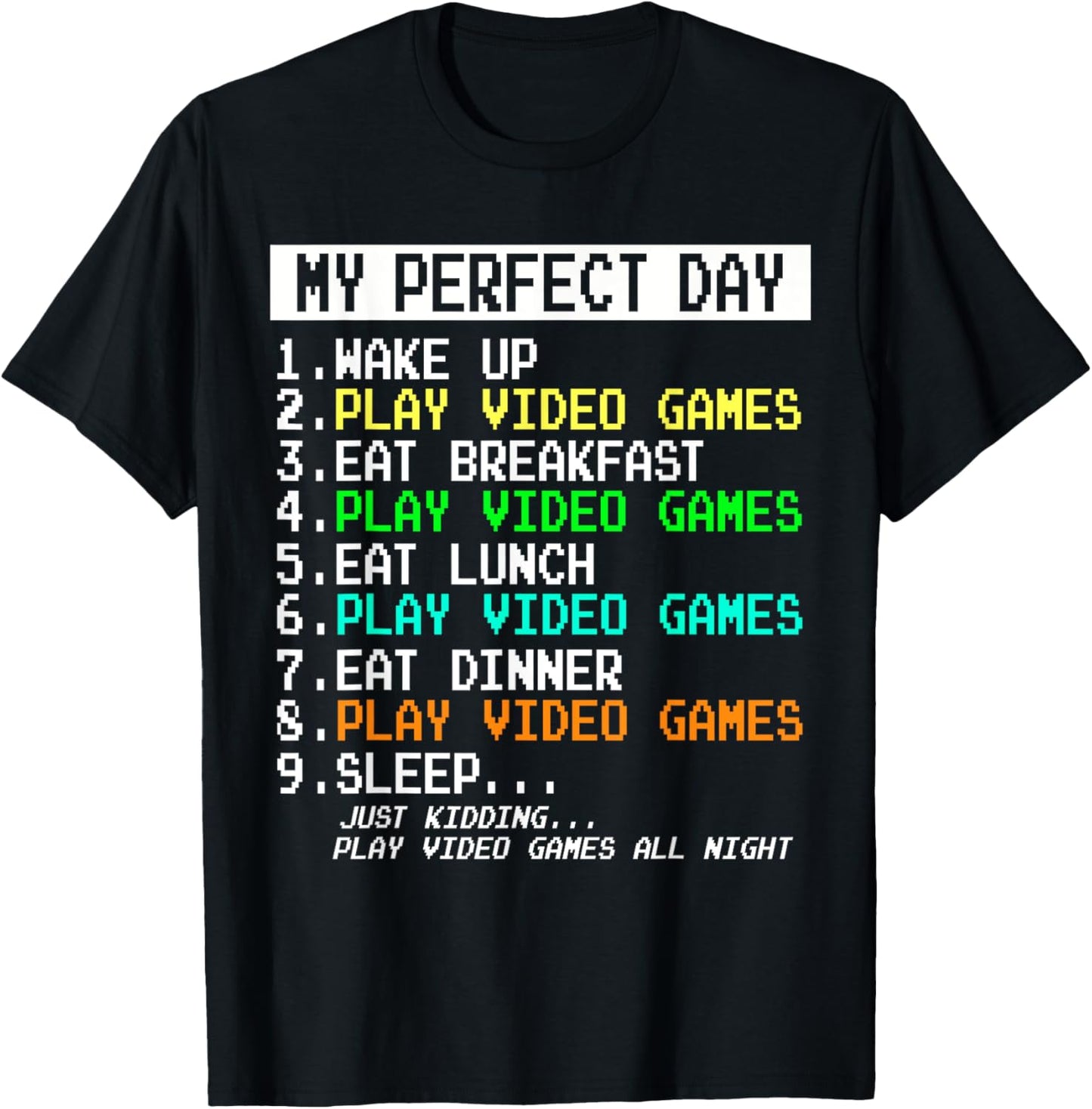 Gamer Gift Short Sleeve Tee - DAILYLIVE