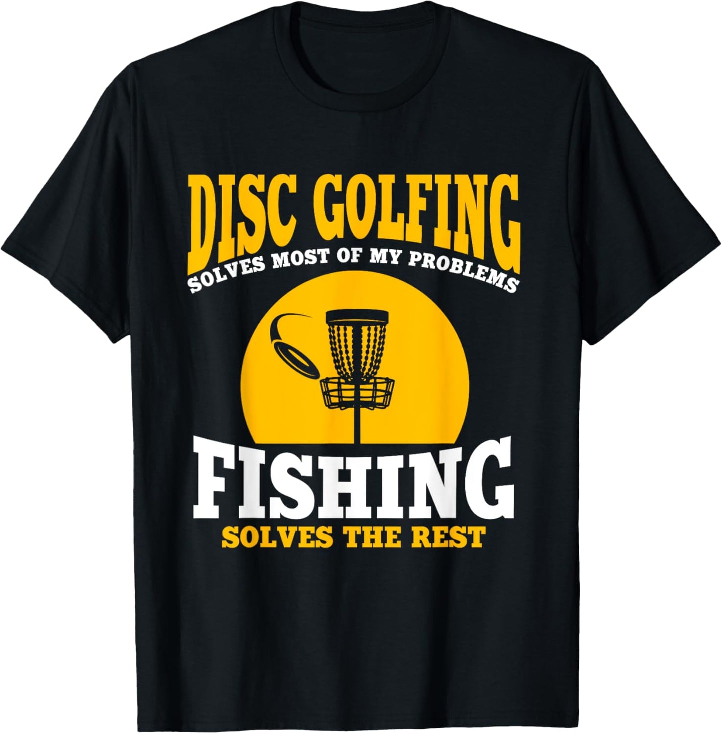 Disc Golf & Fish Lover Tee