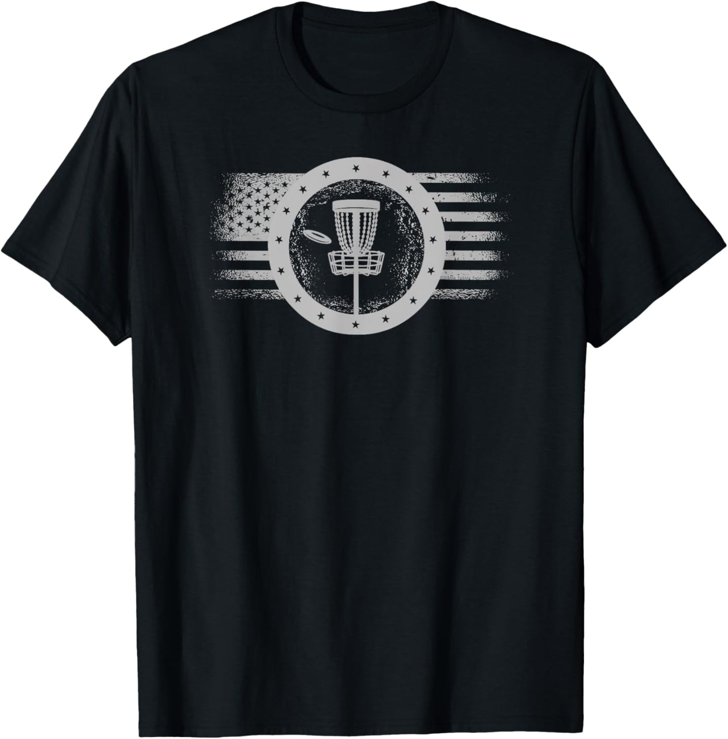 USA Flag Disc Golf Tee - Sport in Style!