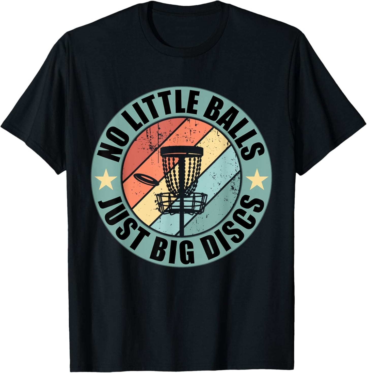 Retro Disc Golf Dad Tee