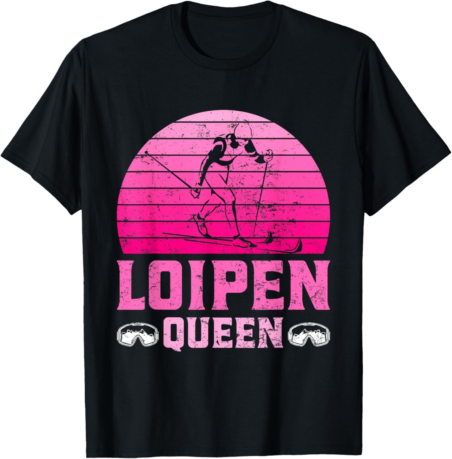 Women's XC Skiing Queen Shirt - Vacation Ready!
