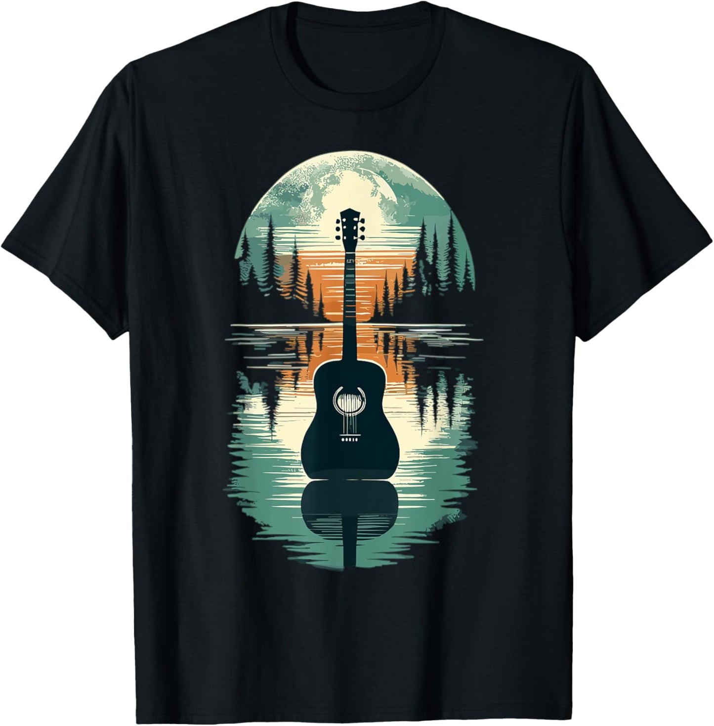 Love Guitar Musician Tee