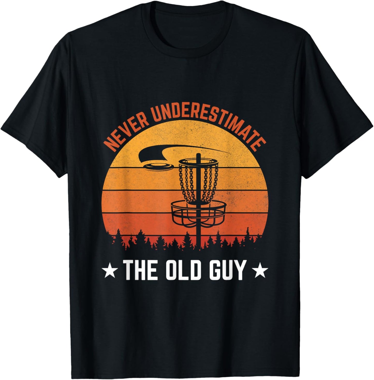 Disc Golf Lovers Grandpa Tee - Funny Gift!