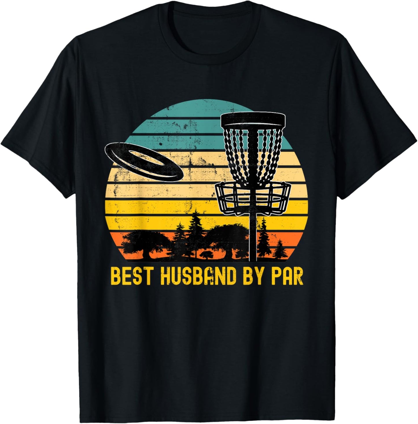 Best Dad By Par Disc Golf Tee