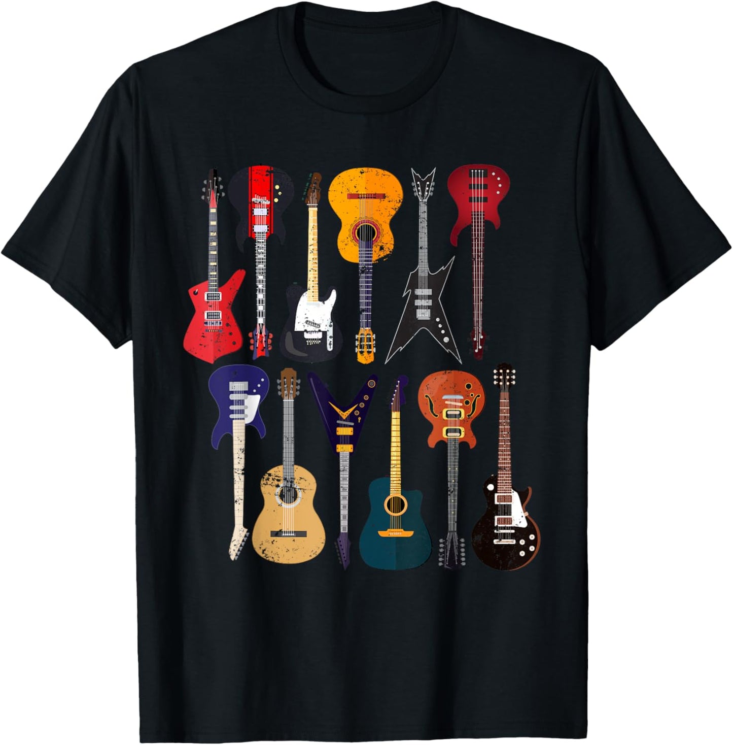 Vintage Guitar Tee - Rock Your Style!