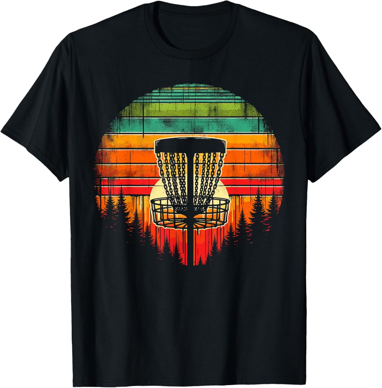 Vibrant Disc Golfer Tee - Perfect Gift!