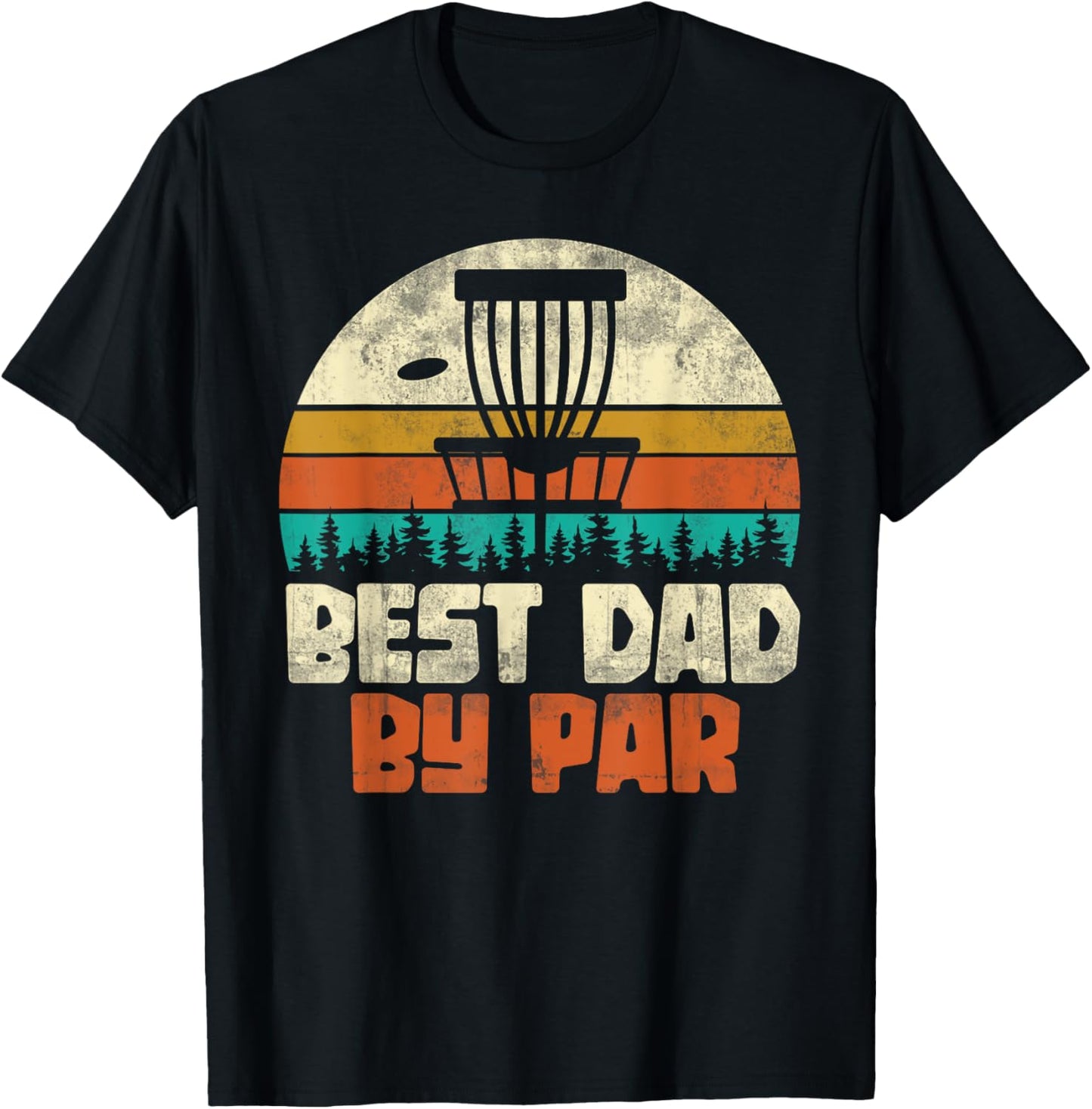 Best Dad By Par Disc Golf Tee