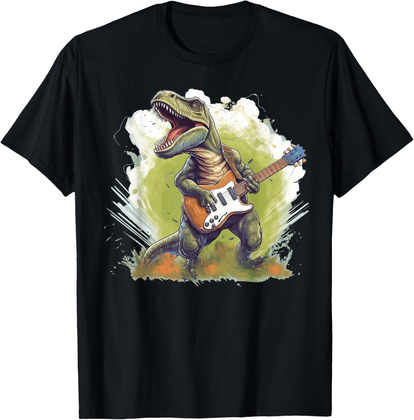 Rockin' Dino Guitar Tee