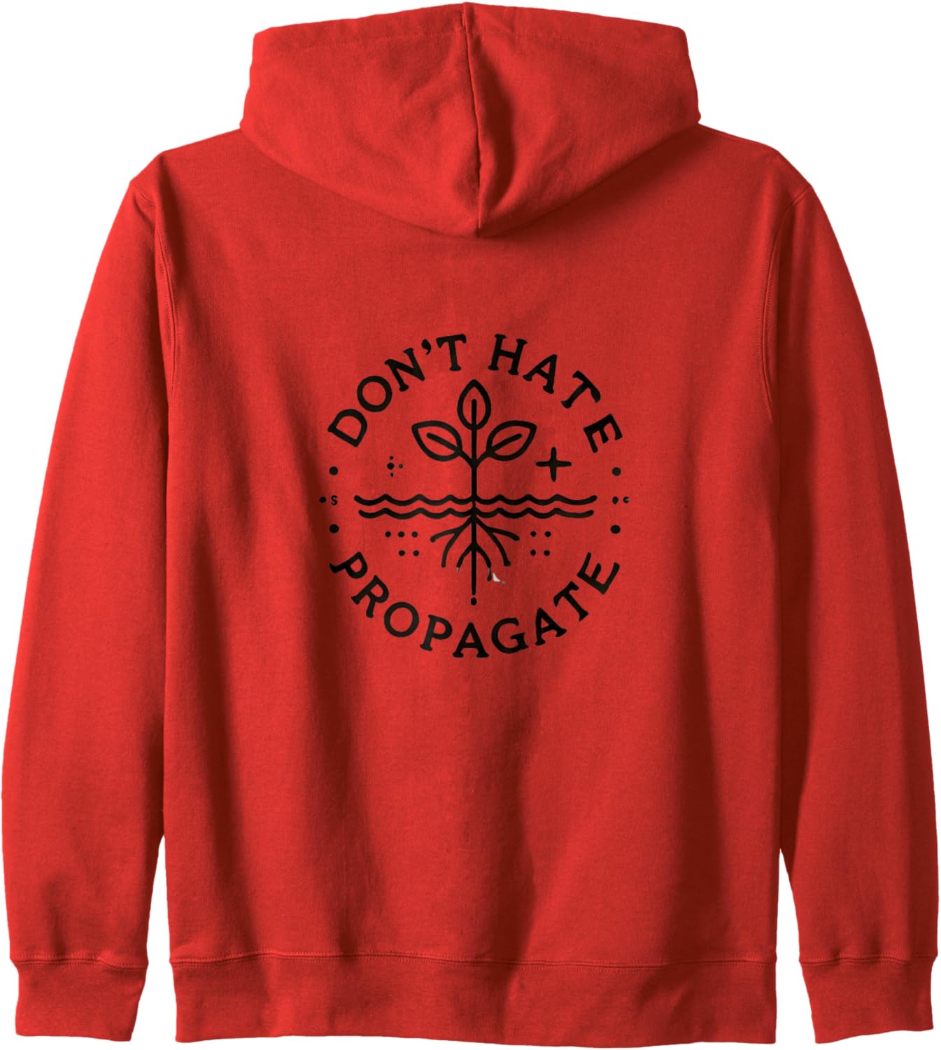 Grow Greenery in Style Zip Hoodie