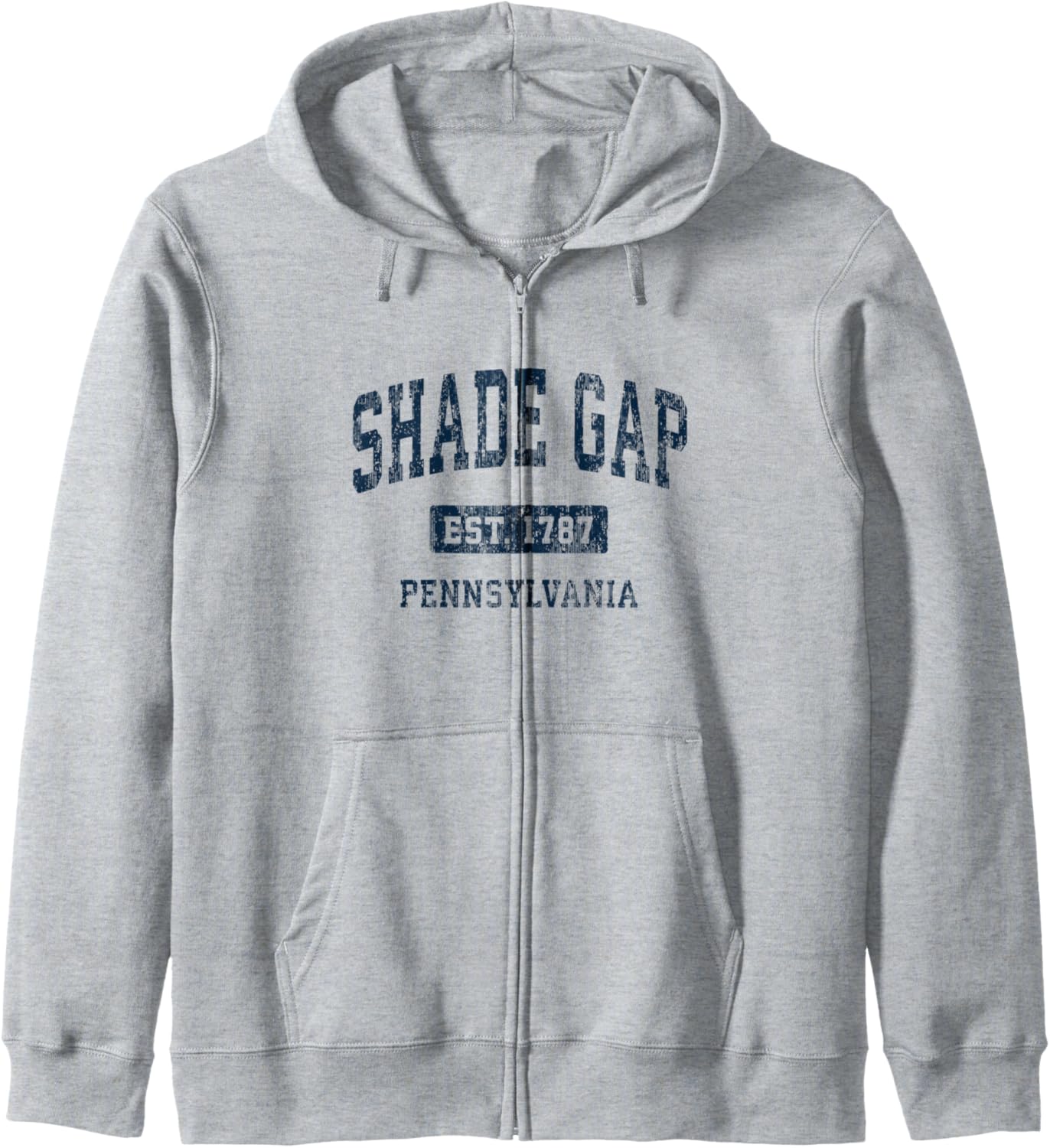 Vintage Shade Gap PA Zip Hoodie - Classic Athletic Style