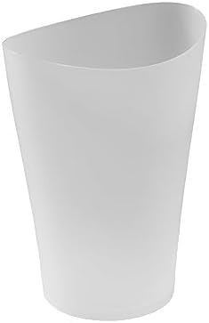 Rubbermaid Clear Plastic Wastebasket for Bathroom and Vanity