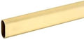 Oval Closet Rod with End Supports for Custom 12-30 in Spaces