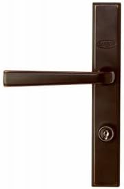 QuickFit Straight Lever Handleset in Aged Bronze for Modern Homes