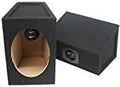 6 x 9 Sealed Car Speaker Enclosure Pair - Durable Fit and Clean Sound